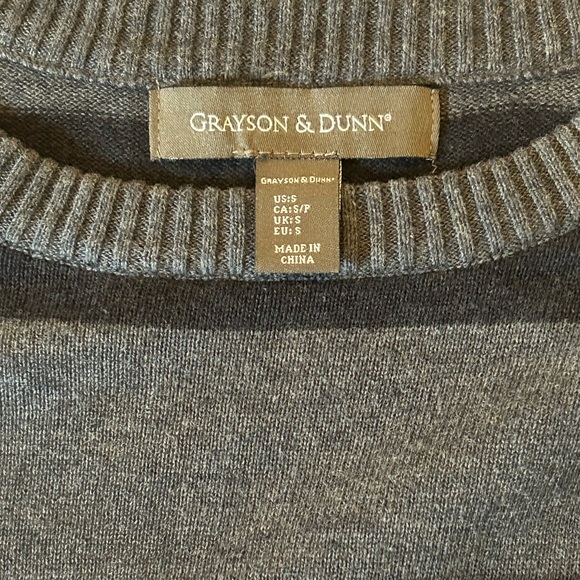 Grayson & Dunn Blue Striped Crewneck - Picture 4 of 5